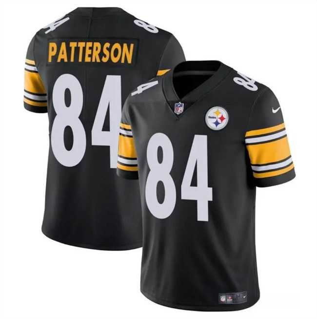 Men & Women & Youth Pittsburgh Steelers #84 Cordarrelle Patterson Black Vapor Untouchable Limited Football Stitched Jersey